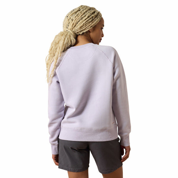 Ariat 10072445 Women's Rebar Lightweight Fleece Sweatshirt - Thistle
