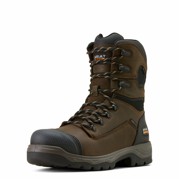 Ariat 10074263 Men's Turbo Duratread 8 Inch Waterproof Composite Toe Work Boot