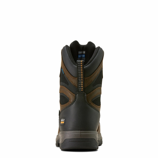 Ariat 10074263 Men's Turbo Duratread 8 Inch Waterproof Composite Toe Work Boot