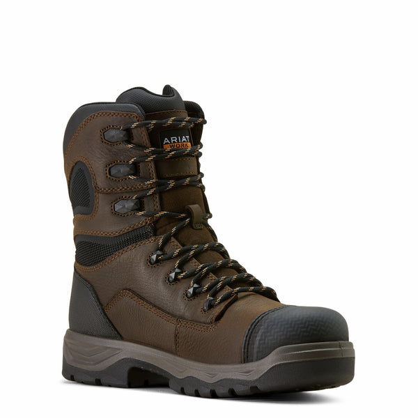 Ariat 10074263 Men's Turbo Duratread 8 Inch Waterproof Composite Toe Work Boot