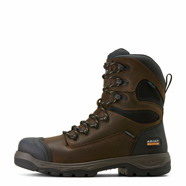 Ariat 10074263 Men's Turbo Duratread 8 Inch Waterproof Composite Toe Work Boot