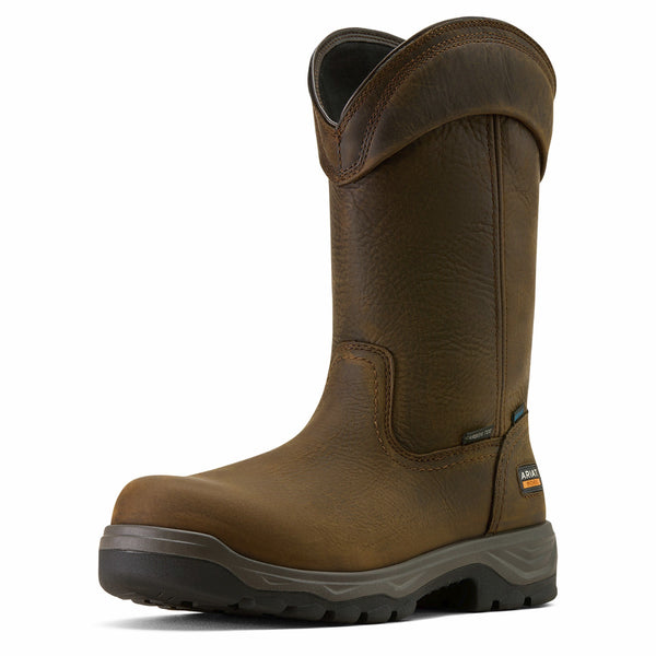 Ariat 10074292 Men's Turbo Duratread Pull On Waterproof Composite Toe Work Boot