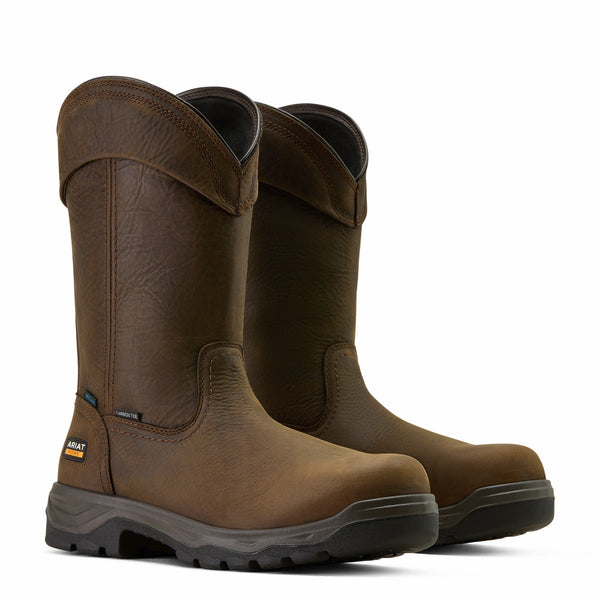 Ariat 10074292 Men's Turbo Duratread Pull On Waterproof Composite Toe Work Boot