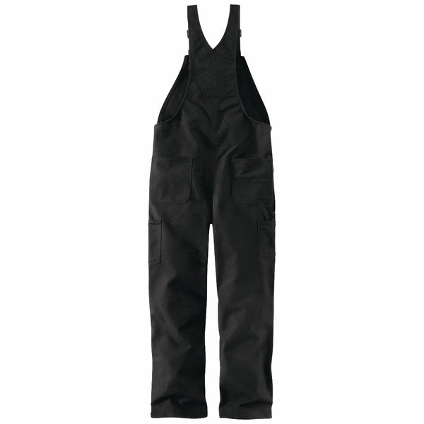 Carhartt 101627-001 Men's FR Duck Bib Overall - Black