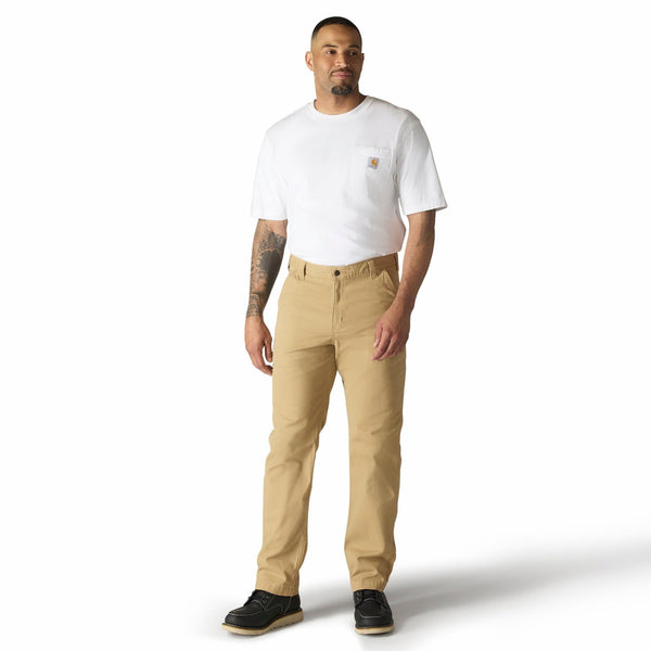 Carhartt 102291-253 Men's Relaxed Straight Rigby Dungaree - Dark Khaki