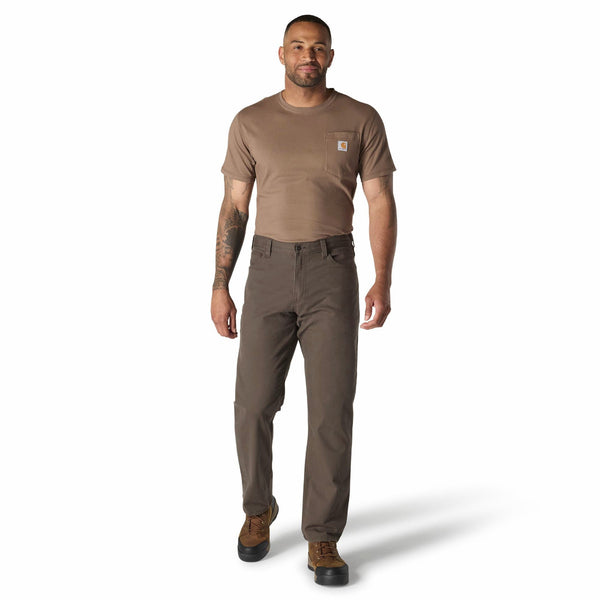 Carhartt 102517-909 Men's Relaxed Straight Rigby Pant - Dark Coffee