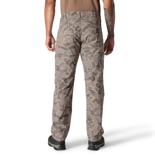 Carhartt 102517-GM5 Men's Rugged Flex Relaxed Fit Canvas 5 Pocket Work Pant - Khaki Vintage Camo