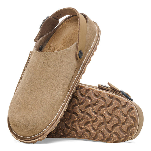 Birkenstock 1025293 Men's Lutry Gray Taupe Suede