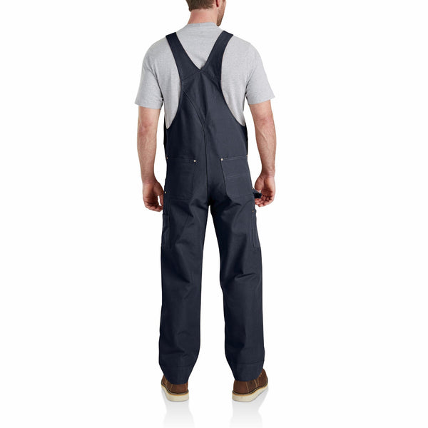 Carhartt 102776-412 Men's Iconic R01 Duck Bib Overall - Navy