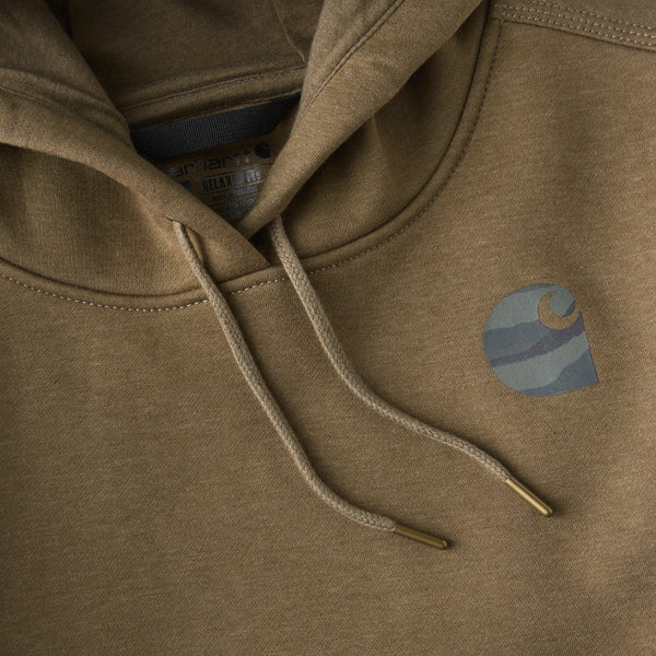 Carhartt 102791-SNSLF26 Women's Iconic Clarksburg Logo Sweatshirt