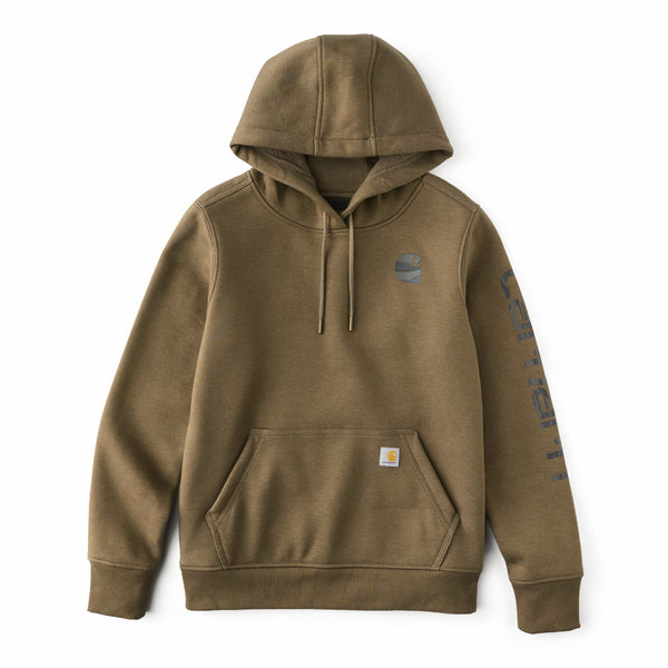 Carhartt 102791-SNSLF26 Women's Iconic Clarksburg Logo Sweatshirt
