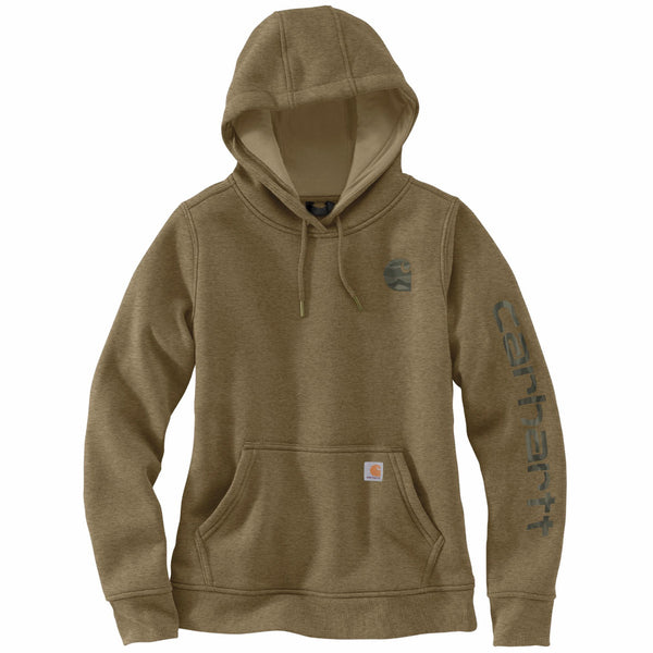 Carhartt 102791-SNSLF26 Women's Iconic Clarksburg Logo Sweatshirt