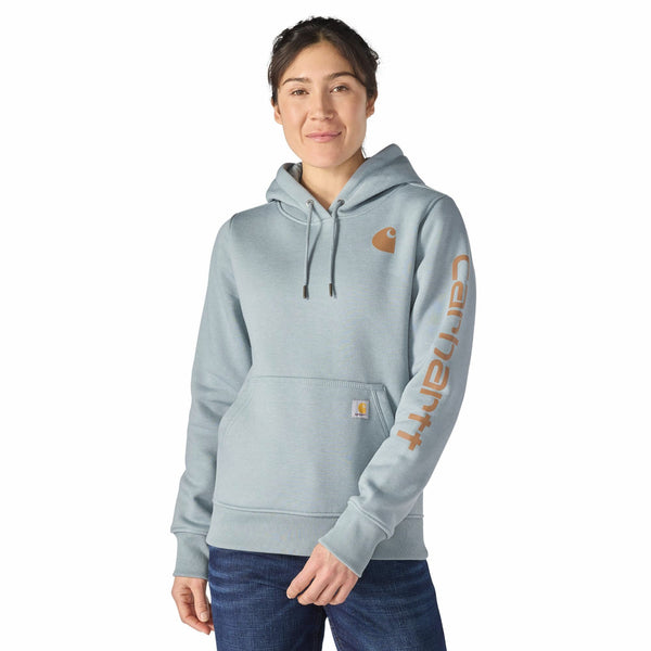 Carhartt 102791-SNSLF26 Women's Iconic Clarksburg Logo Sweatshirt