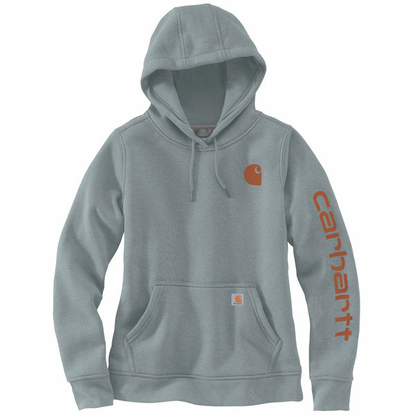 Carhartt 102791-SNSLF26 Women's Iconic Clarksburg Logo Sweatshirt