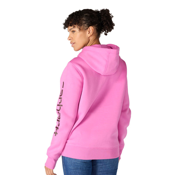Carhartt 102791-SNSL Women's Iconic Clarksburg Logo Sweatshirt