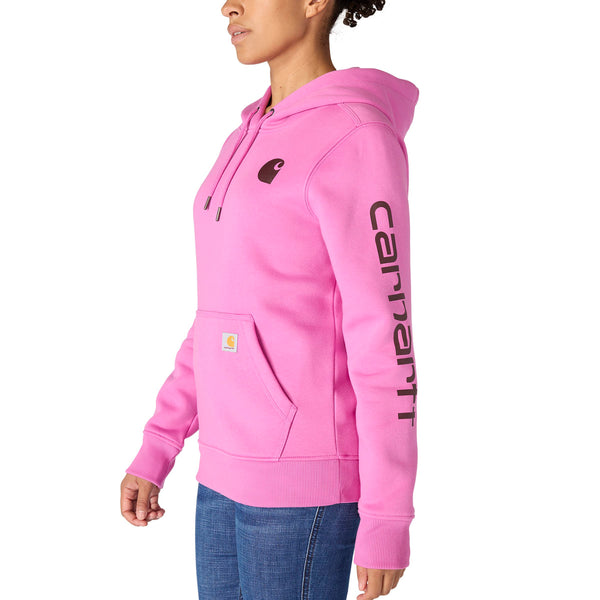 Carhartt 102791-SNSL Women's Iconic Clarksburg Logo Sweatshirt