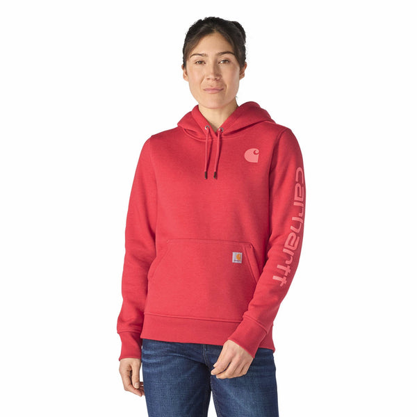 Carhartt 102791-SNSLF26 Women's Iconic Clarksburg Logo Sweatshirt