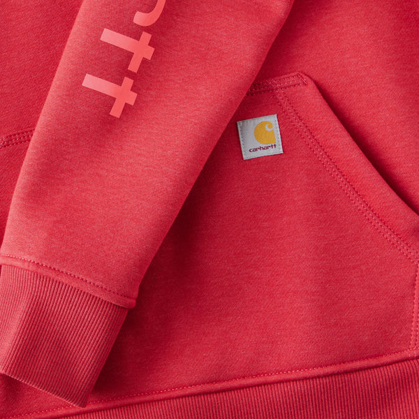 Carhartt 102791-SNSLF26 Women's Iconic Clarksburg Logo Sweatshirt