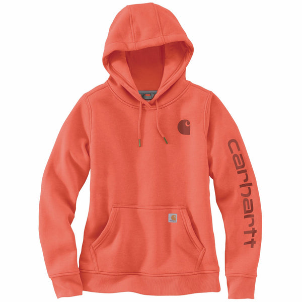 Carhartt 102791-SNSLF26 Women's Iconic Clarksburg Logo Sweatshirt