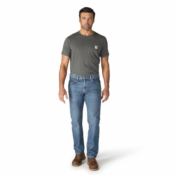 Carhartt 102804 Men's Relaxed Straight Rugged Flex Jean - Wild Rye