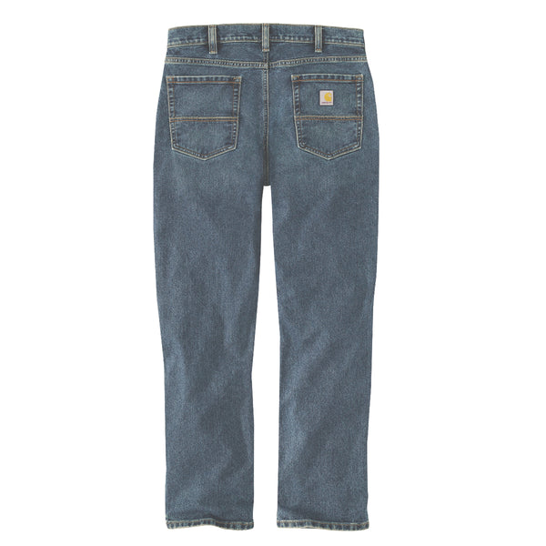 Carhartt 102804 Men's Men's Relaxed Straight Rugged Flex Jean - Wild Rye
