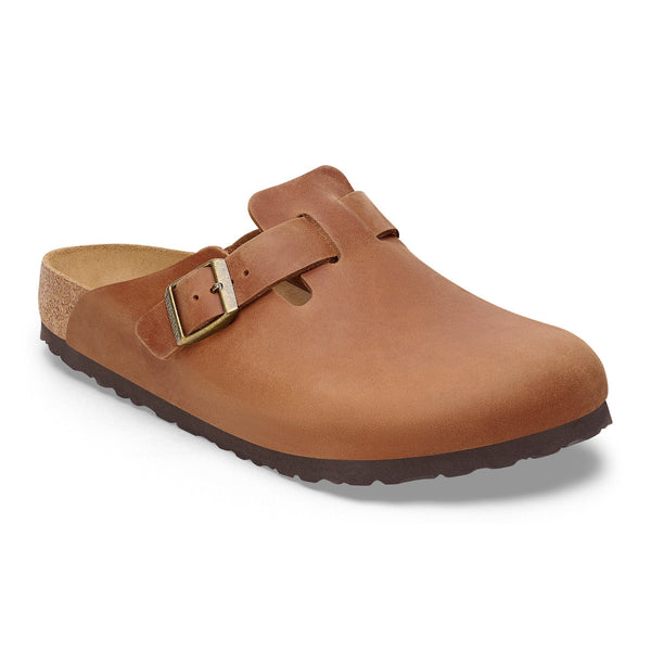 Birkenstock 1028179 Boston Cognac Oiled Leather