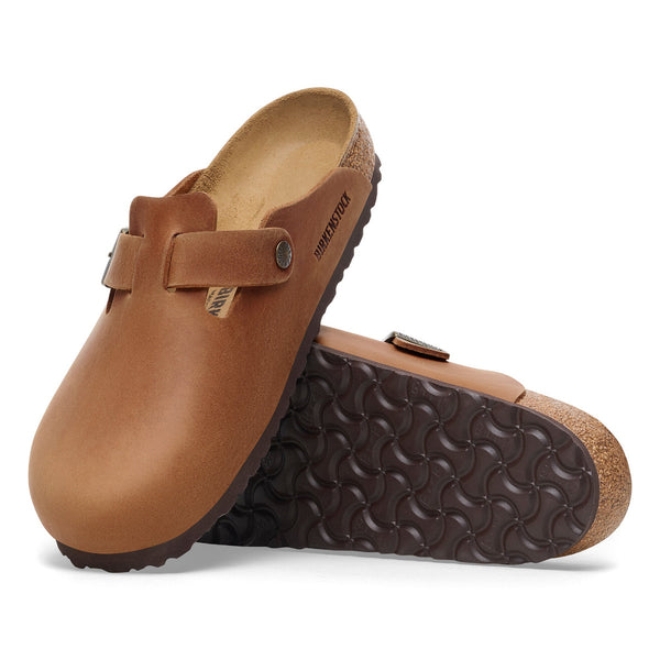 Birkenstock 1028179 Boston Cognac Oiled Leather