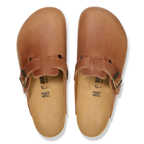 Birkenstock 1028179 Boston Cognac Oiled Leather