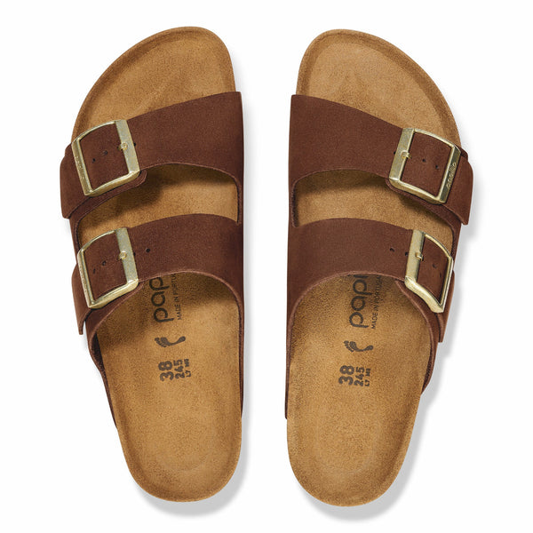 Birkenstock 1028366 Arizona Dark Tea Flex Platform - Narrow