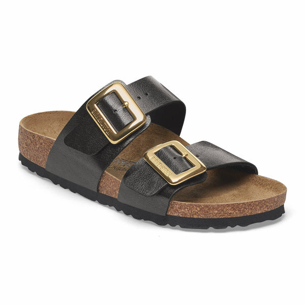 Birkenstock 1029457 Sydney Birko Flor Graceful Licorice Luxe Buckle - Narrow