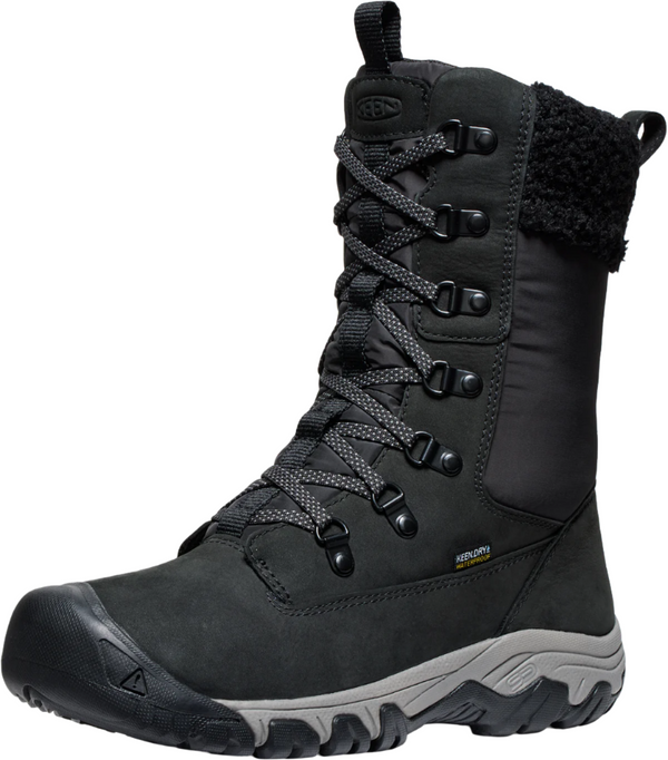 KEEN 1029410 Women's Greta Tall Boot WP Black