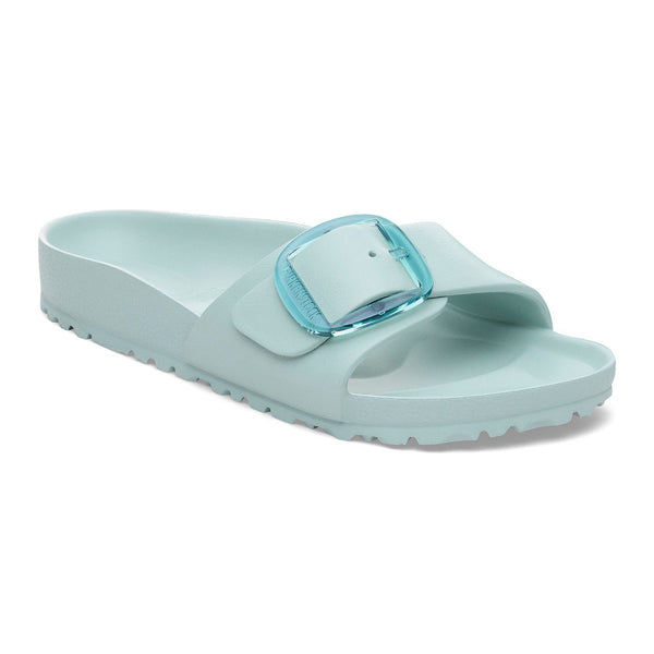 Birkenstock 1029614 Women's Madrid Big Buckle EVA Surf Green Narrow