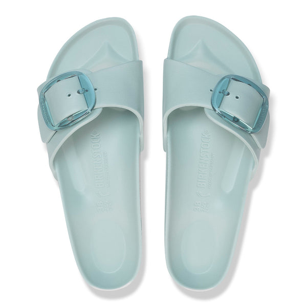 Birkenstock 1029614 Women's Madrid Big Buckle EVA Surf Green Narrow