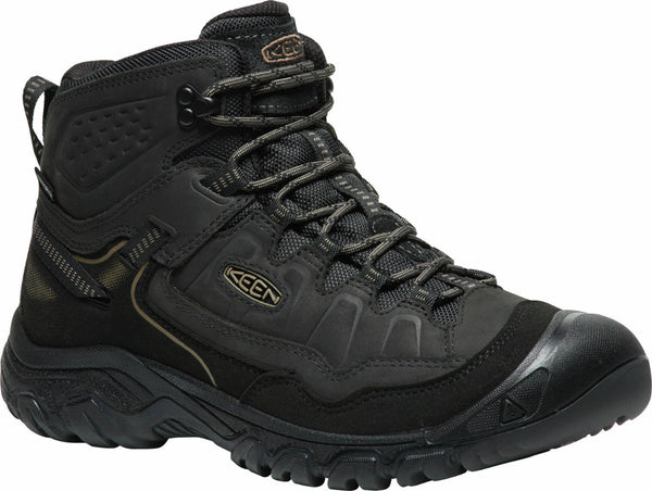 KEEN 1029825 Men's Targhee IV Mid WP - Triple Black