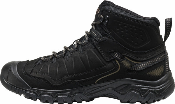 KEEN 1029825 Men's Targhee IV Mid WP - Triple Black