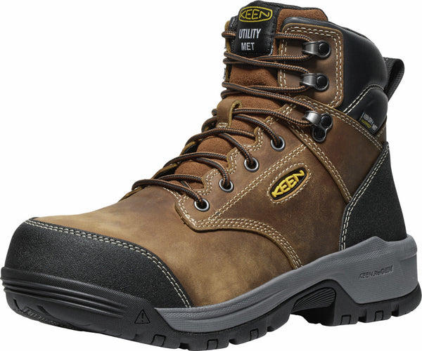 KEEN Utility 1029846 Men's Evanston 6 Inch Waterproof Internal Met