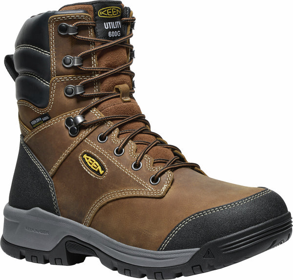 KEEN Utility 1029854 Men's Evanston 8 Inch Waterproof Soft Toe 600G