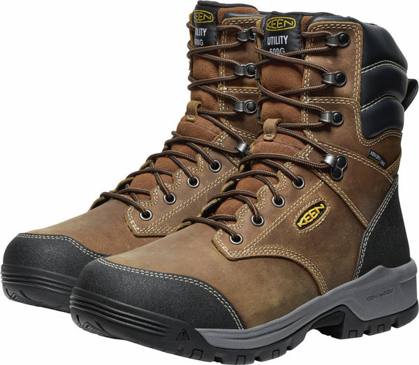KEEN Utility 1029854 Men's Evanston 8 Inch Waterproof Soft Toe 600G