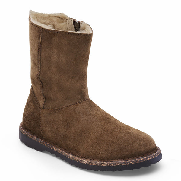 Birkenstock 1030054 Uppsala Shearling Dark Tea Zippered