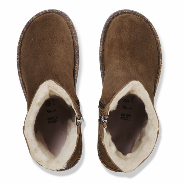 Birkenstock 1030054 Uppsala Shearling Dark Tea Zippered