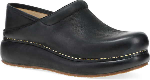 Dansko 10301100600 Women's Platform Pro Black Burnished Nubuck