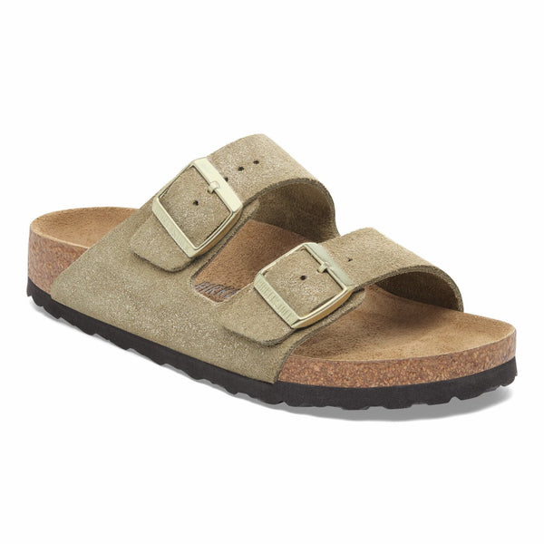Birkenstock 1030269 Arizona Shimmering Taupe Suede Leather