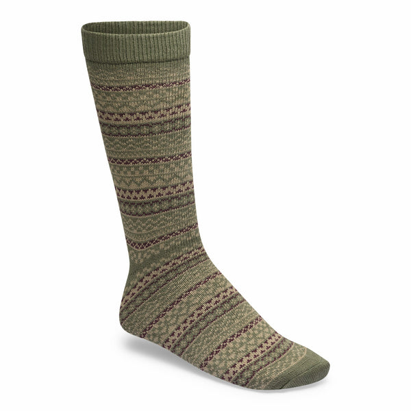 Birkenstock 1030293 Cotton Pattern Sock - Thyme