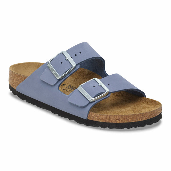 Birkenstock 1030317 Arizona Stone Blue Nubuck Leather