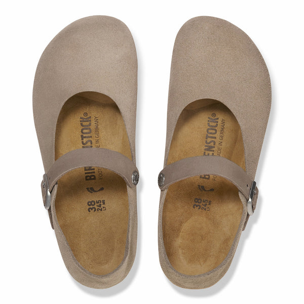 Birkenstock 1030432 Mantova Taupe Suede - Narrow