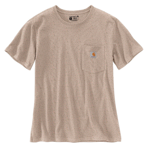 Carhartt 103067-SNSL Women's Loose Fit Heavyweight Short-Sleeve Pocket T-Shirt - Seasonal Colors