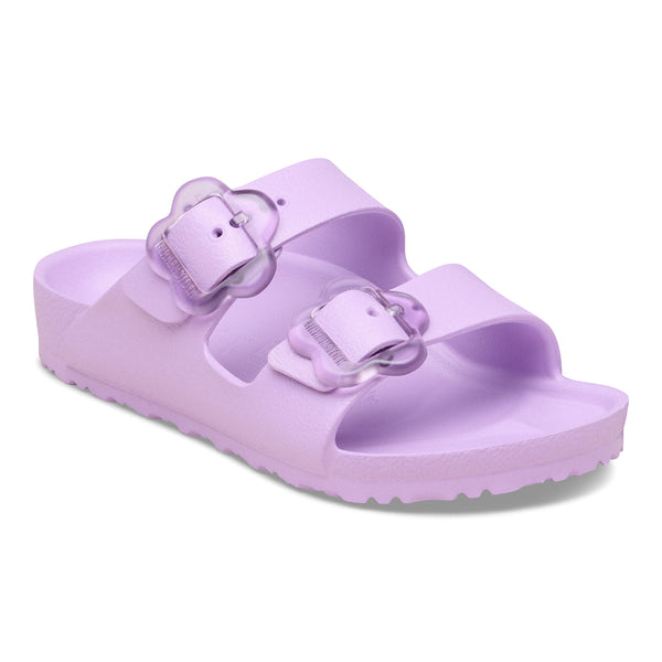 Birkenstock 1031262 Kids' Arizona EVA Flower Buckle Crocus Narrow