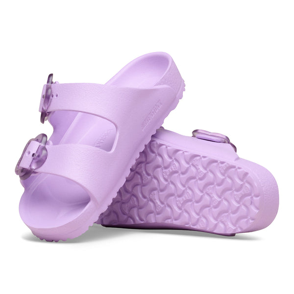 Birkenstock 1031262 Kids' Arizona EVA Flower Buckle Crocus Narrow