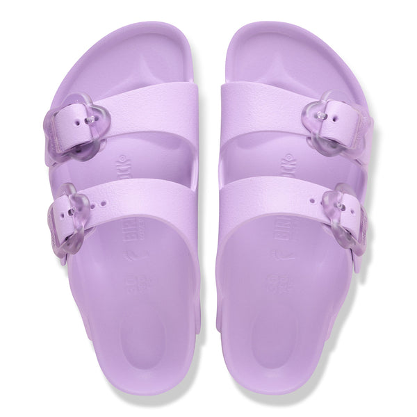 Birkenstock 1031262 Kids' Arizona EVA Flower Buckle Crocus Narrow