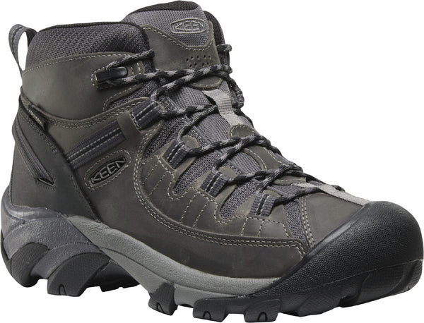 KEEN 1031364 Men's Targhee II Mid WP Wide Steel Grey/Black